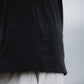 HYBRID LONG TSHIRT -BLACK-